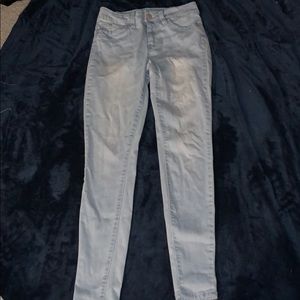 Light blue jeans